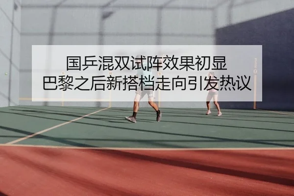 国乒混双试阵效果初显 巴黎之后新搭档走向引发热议